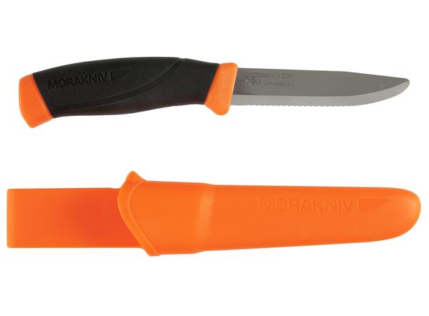 Morakniv Companion F Rescue Rustfri - Uten spiss - Fluoriserende 